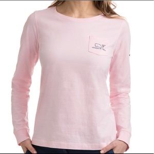 Light pink Vineyard Vines long sleeve
